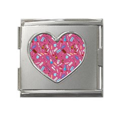 Medical Devices Mega Link Heart Italian Charm (18mm) by SychEva