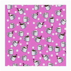 Coffee Chocolate Milk Drink Hot Medium Glasses Cloth (2 Sides) by Wegoenart