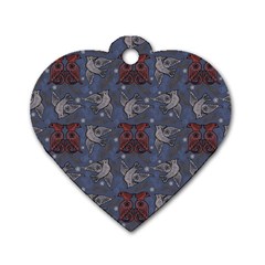 Armenian Ornaments Dog Tag Heart (one Side) by Gohar