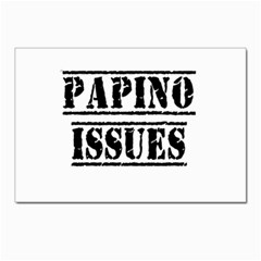 Papino Issues - Funny Italian Humor  Postcards 5  X 7  (pkg Of 10) by ConteMonfrey