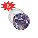 Abstract cross currents 1.75  Buttons (10 pack) Front