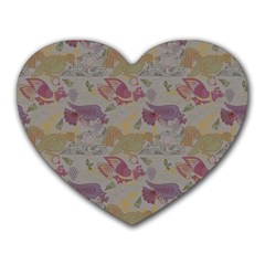 Pattern-tsit Heart Mousepad by Gohar