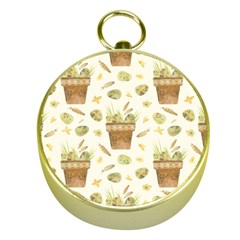 Plant Pot Easter Gold Compasses by ConteMonfrey