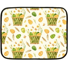 Easter Eggs   Double Sided Fleece Blanket (mini)  by ConteMonfrey