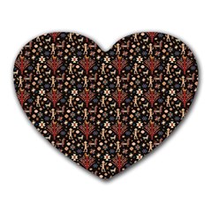 Carpet Symbols Heart Mousepad by Gohar