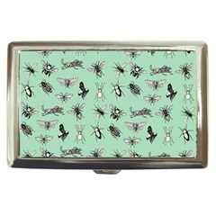 Insects Pattern Cigarette Money Case by Valentinaart