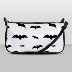 Bat Pattern Shoulder Clutch Bag by Valentinaart