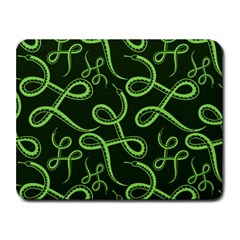 Snakes Seamless Pattern Small Mousepad by Pakemis