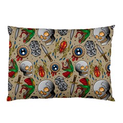 Tattoo Pattern Pillow Case (two Sides) by Pakemis