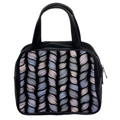 Seamless Pattern With Interweaving Braids Classic Handbag (two Sides) by Pakemis