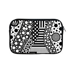 Black And White Apple Macbook Pro 13  Zipper Case by gasi