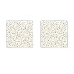 Background Ornamental Pattern Graphic Seamless Cufflinks (Square) Front(Pair)