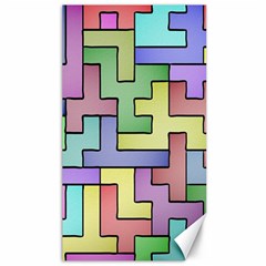 Colorful Stylish Design Canvas 40  X 72  by gasi