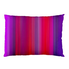 Multicolored Abstract Linear Print Pillow Case (two Sides) by dflcprintsclothing