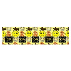 Smily Oblong Satin Scarf (16  X 60 ) by Sparkle