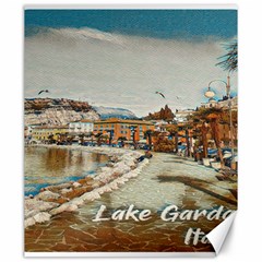 Birds And People On Lake Garda Canvas 20  X 24  by ConteMonfrey