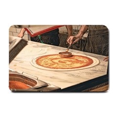 Let`s Make Pizza Small Doormat by ConteMonfrey