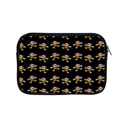 Dancing Clowns Black Apple Macbook Pro 15  Zipper Case by TetiBright