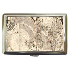 Mapa Mundi - 1774 Cigarette Money Case by ConteMonfrey