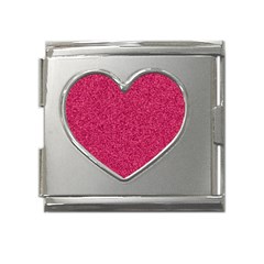 Aero Png-50red Mega Link Heart Italian Charm (18mm) by cw29471