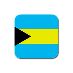 Bahamas Rubber Square Coaster (4 Pack) by tony4urban