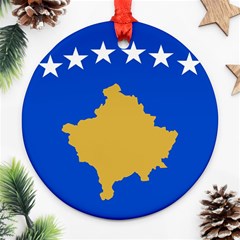 Kosovo Round Ornament (two Sides) by tony4urban