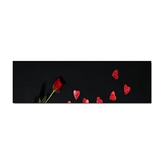 Valentine Day Heart Flower Sticker Bumper (100 Pack) by artworkshop