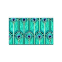 Gradient Art Deco Pattern Design Sticker Rectangular (10 Pack) by artworkshop