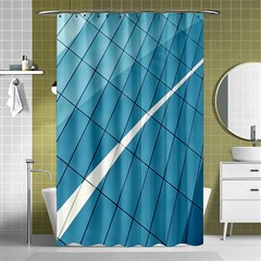 Design Texture Shower Curtain 48  X 72  (small)  by artworkshop