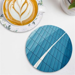 Design Texture Uv Print Round Tile Coaster by artworkshop