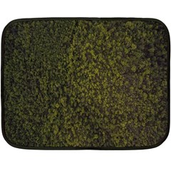 Green Grunge Background Fleece Blanket (mini) by artworkshop