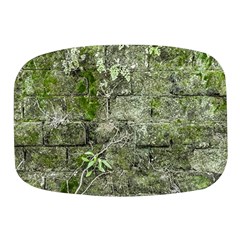 Old Stone Exterior Wall With Moss Mini Square Pill Box by dflcprintsclothing