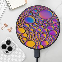 Bubble Color Wireless Fast Charger(black) by artworkshop