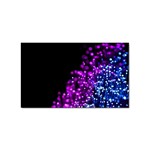 Sparkle Sticker Rectangular (100 pack) Front