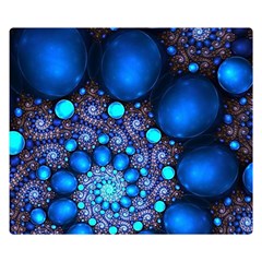 Digitalart Balls One Side Premium Plush Fleece Blanket (small) by Sparkle