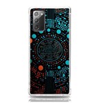 Big Data Abstract Abstract Background Samsung Galaxy Note 20 TPU UV Case Front