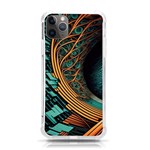 Big Data Abstract Abstract Background Backgrounds iPhone 11 Pro Max 6.5 Inch TPU UV Print Case Front