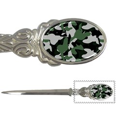 Camouflage Camo Army Soldier Pattern Military Letter Opener by Jancukart