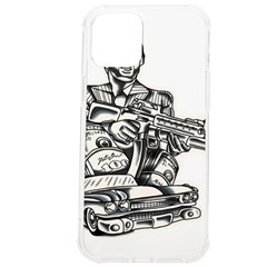 Scarface Movie Traditional Tattoo Iphone 12 Pro Max Tpu Uv Print Case by tradlinestyle