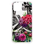 Gothic Floral Skeletons iPhone 12/12 Pro TPU UV Print Case Front