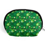 Leaf Clover Star Glitter Seamless Accessory Pouch (Medium) Front