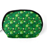 Leaf Clover Star Glitter Seamless Accessory Pouch (Medium) Back