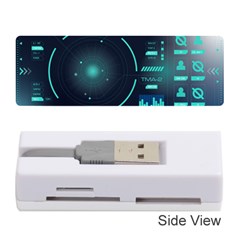 Sci Fi Computer Screen Memory Card Reader (stick) by Uceng