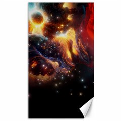 Nebula Galaxy Stars Astronomy Canvas 40  X 72  by Uceng