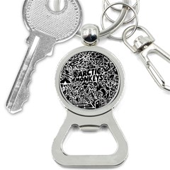 Arctic Monkeys Digital Wallpaper Pattern No People Creativity Bottle Opener Key Chain by Sudhe