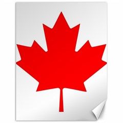 Canada Flag Canadian Flag View Canvas 12  X 16  by Ravend