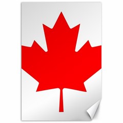 Canada Flag Canadian Flag View Canvas 20  X 30  by Ravend