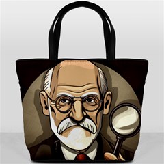 Ai Generated Psychotherapist Psychology Therapy Bucket Bag by danenraven