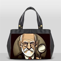 Ai Generated Psychotherapist Psychology Therapy Oversize Office Handbag by danenraven