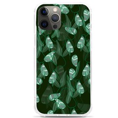 Plants Leaves Flowers Pattern Iphone 12 Pro Max Tpu Uv Print Case by Ravend